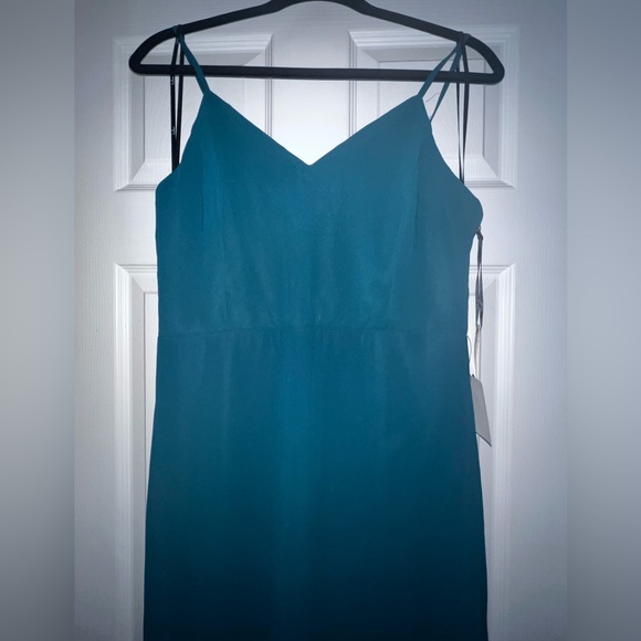 🎁🎀🌟 Lulu’s Green Forest Long Dress Size XL  Party, Wedding Guest Dress - Picture 2 of 7